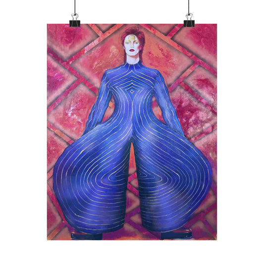 BOWIE LIGHTNING -PRINT-