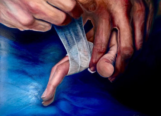 Hannibal Hands - Original Oil Painting